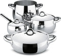 Alessi Set Pentole 7 Pezzi Mami SG100S7 – Batteria di Alta Qualità per Cucina