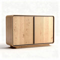Mobile contenitore in legno di rovere per soggiorno – 80 x 40 x 70 cm