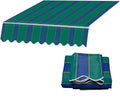 Tenda da Sole di Ricambio in Tessuto, Copertura Superiore, Tenda da Sole Retrattile, Tenda da Sole in Tela per Esterni, Finestra, Porta, Tenda da Sole, Tessuto di Ricambio in Poliestere a st