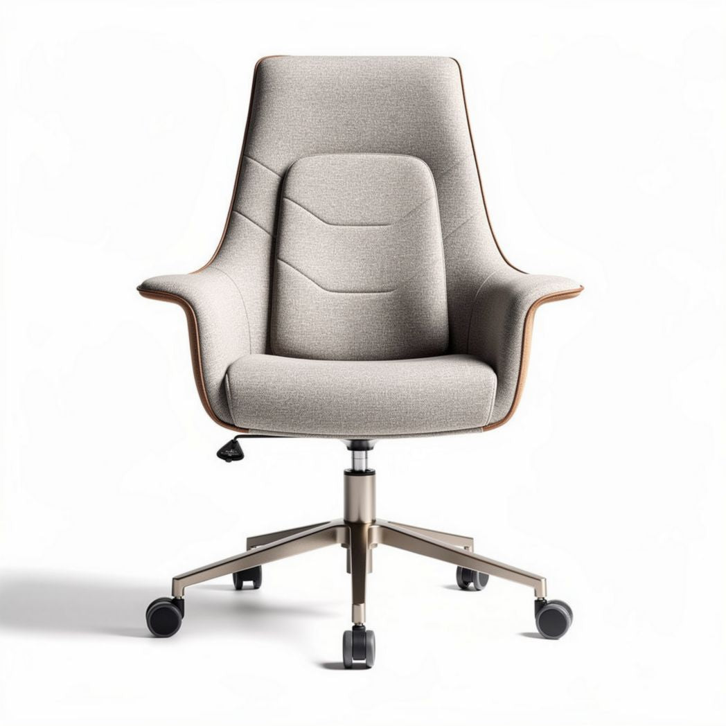 Sedia girevole in tessuto per ufficio – 60 x 60 x 90 cm