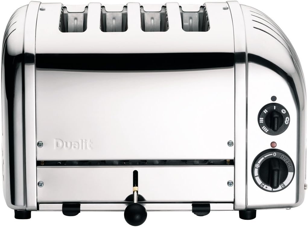 Dualit 4S Classic New Gen 4 Slot, Inossidabile, Acciaio lucidato