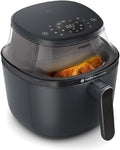Philips Airfryer Serie 3000 7.2L, Finestra di Cottura, Friggitrice ad aria 16-in-1, Tecnologia RapidAir Plus, Rimozione Grassi, App Ricette HomeID, Facile da Pulire (NA340/00)