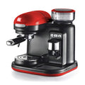 Ariete 1318 Macchina da Caffè con Macinacaffè   1 filtro   Montalatte   15 bar   1080 Watt   0,8 Litri   Linea Moderna   Rosso : Amazon.it: Casa e cucina(Bianco)