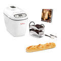Moulinex OW6101 Home Bread Baguette Macchina del Pane, 1650 W, 1.5 kg, 16 Programmi Automatici, 3 Velocità, Schermo LCD, Macchina per Pane, Pizza, Pasta, Dolci, Marmellate, Ricettario Incluso : Amazon.it: Casa e cucina(20 programmi automatici)