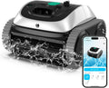 WYBOT C1 Robot Piscina Senza Fili con Pianificazione Intelligente del Percorso, Pulizia Fondo/Pareti/Linea dell'Acqua, robot pulisci piscina con 3 Motore, Fino a 150 Mins, 150㎡(Bianco)