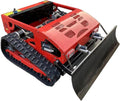 Robot tosaerba ibrido a gas elettrico con pala da neve – tosaerba telecomandato da 7,5 CV, telecomando visivo, capacità di inclinazione di 45°