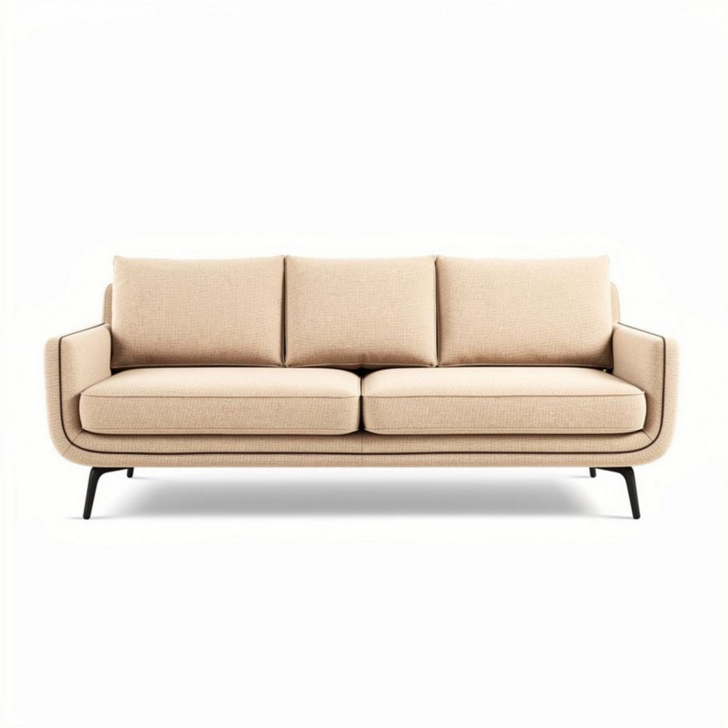 Divano in tessuto per soggiorno – 200 x 90 x 85 cm
