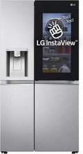 LG GSXV80PZLE Frigorifero Americano Side by Side InstaView Total No Frost con Congelatore, 635 L, Door Cooling, Linear Cooling, Compressore Lineare Inverter - Frigo Smart con Wi-Fi e Freezer