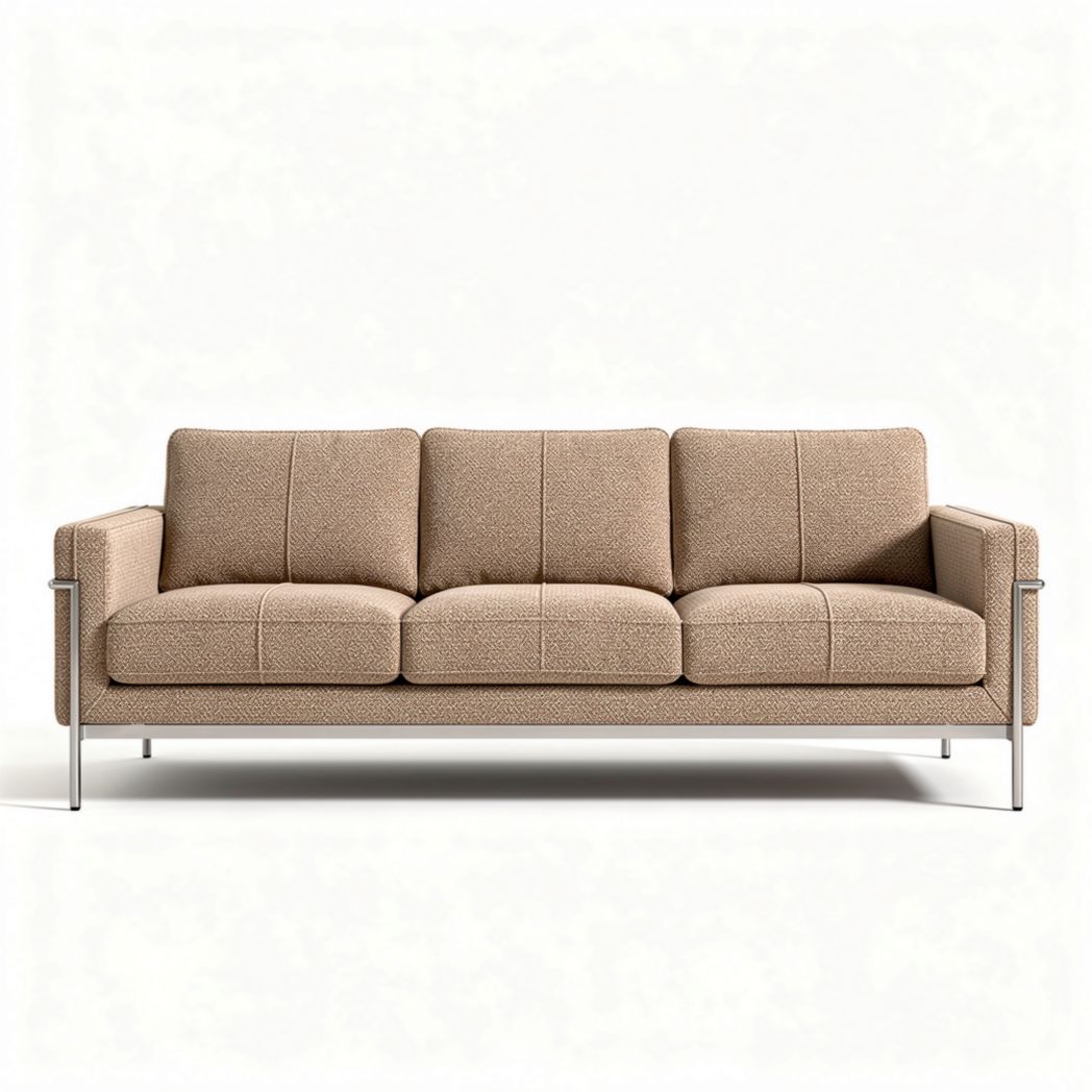Divano in tessuto per soggiorno – 210 x 80 x 75 cm