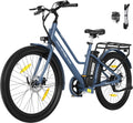 HITWAY Bicicletta Elettrica 27,5, Bici Elettrica Mountain Bike,E-Bike City per Uomo/Donna,Motore 250W 36V13Ah batteria al litio estraibile, fino a 50-100 km,APP