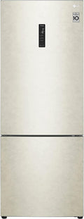 LG GBB567SECMN Frigorifero Combinato Total No Frost, 462L, Larghezza 70cm, Wi-Fi, Door  Linear Cooling, Cassetto Fresh Balancer, Display esterno, Compressore Smart Inverter, Smart Diagnosis, Sabbia