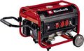 Einhell TC-PG 35/E5 Generatore di corrente a benzina ((benzina, motore 4 tempi, max 3100 W, motore a 4 tempi a basse emissioni, 2 prese da 230 V, funzione AVR)
