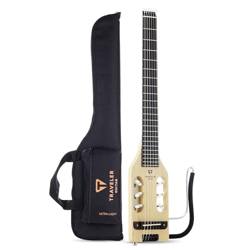 Traveler chitarra elettroacustica diritto MPS(Maple/Tastiera in noce nera)