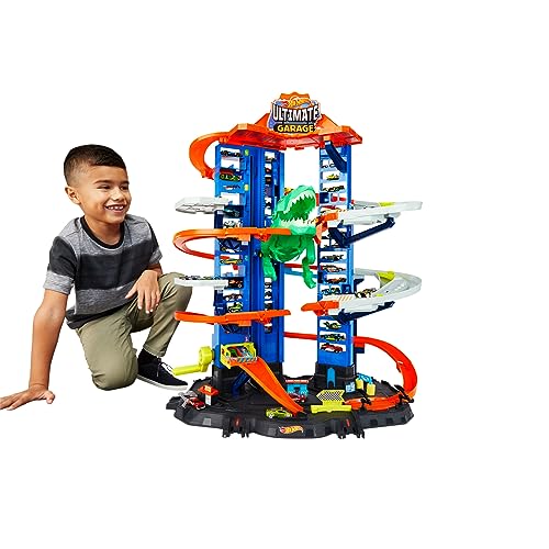 Hot Wheels City Ultimate Garage(+ Assalto del T-Rex Robot/Ultimate Garage)