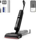 DREAME H15 Pro Aspirapolvere Lavapavimenti, Braccio robotico AI DescendReach GapFree, Aspirazione da 21.000 Pa, 0 grovigli, Lavaggio spazzola a immersione a 100 °C, Asciugatura in 5 min a 90°C