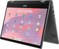 ASUS Chromebook CM1402FM2A#B0CZ42YZYG, Notebook con Monitor 14 FHD Glossy, 60Hz, MediaTek Kompanio 520, RAM 4GB, 128GB eMMC, grafica ARM Mali-G52 MC2, Chrome, Grigio