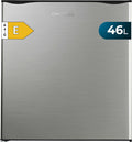 Cecotec Mini Frigoriferi - Frigorifero Minibar 46L GrandCooler 20000 SilentCompress Inox E. Altezza 48,7cm, Larghezza 48cm, Basso Consumo, Porta Reversibile, Inox
