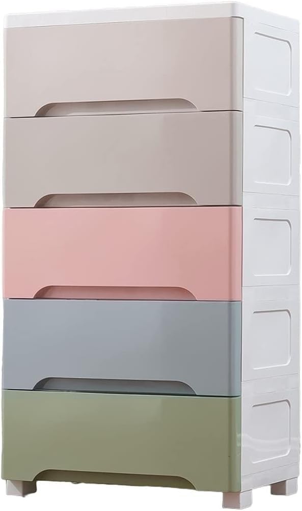 5 Layers-One Size Thick Plastic Storage Closet Storage Containers for Children